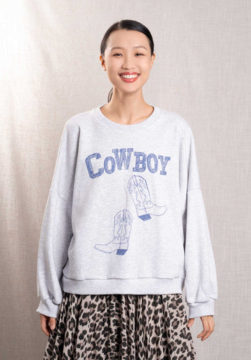 Sweatshirt 216902 Grey