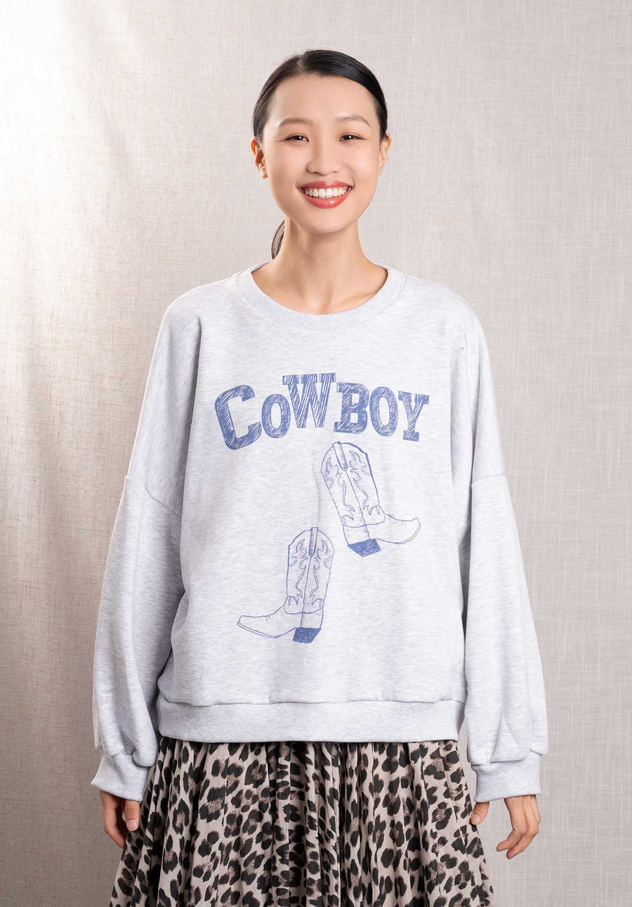 Sweatshirt 216902 Grey