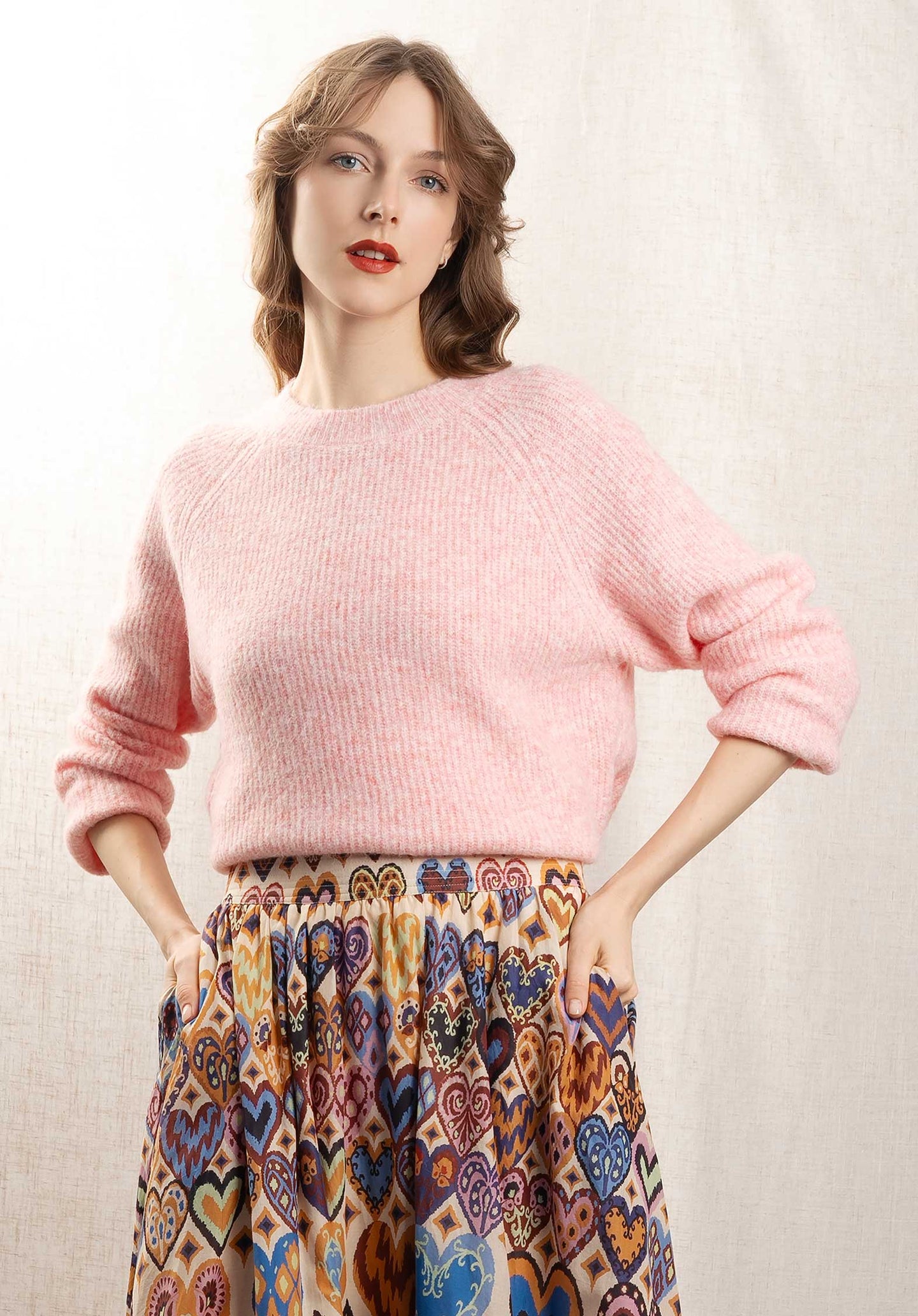 Pullover M860 Rose