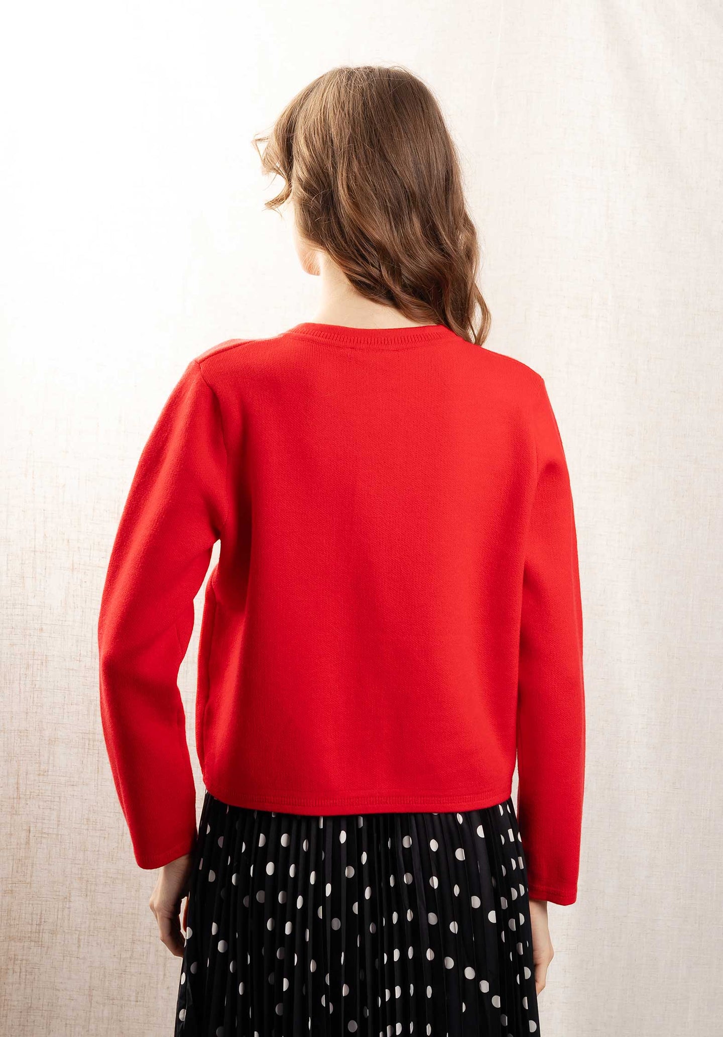 Cardigan Yp1543 Rouge