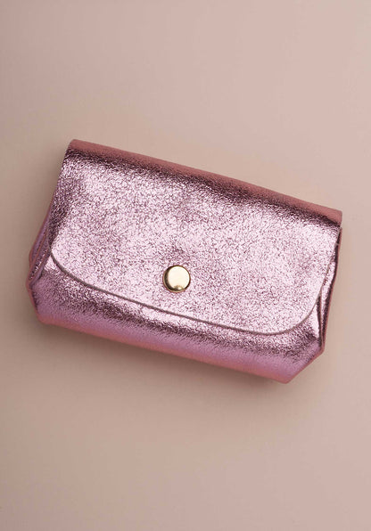 Pouch Accordeon Porte Rose-Clair