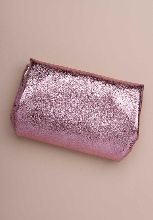 Pouch Accordeon Porte Rose-Clair