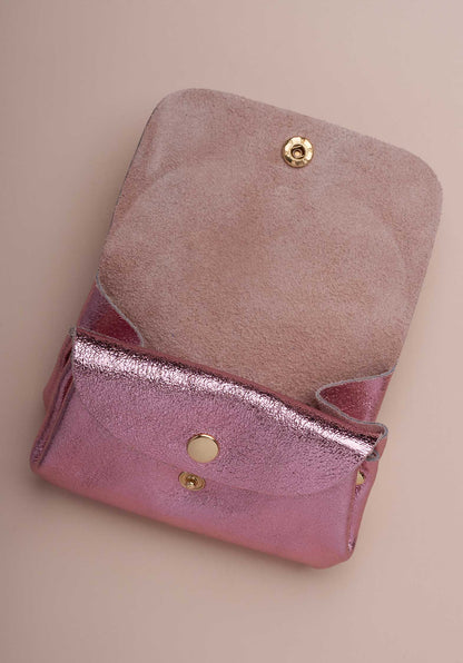 Pouch Accordeon Porte Rose-Clair