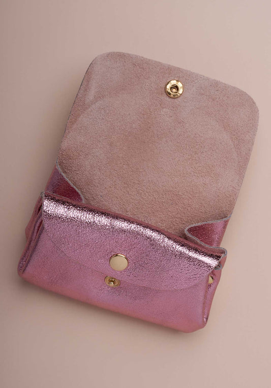 Pouch Accordeon Porte Rose-Clair