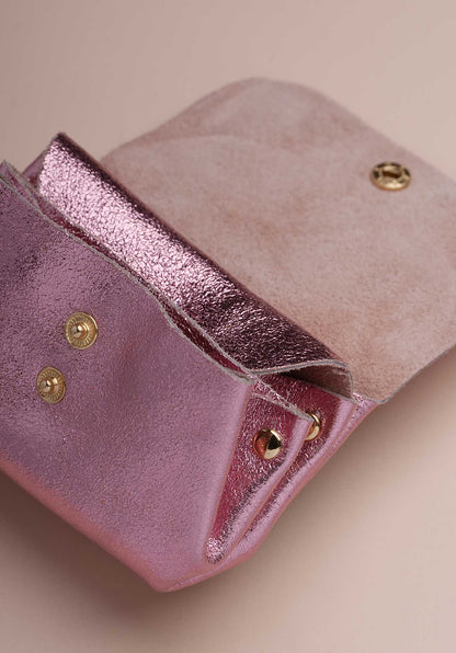 Pouch Accordeon Porte Rose-Clair