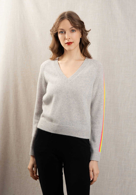 Pullover 2401wpv00485 Gris-Chine-Clair