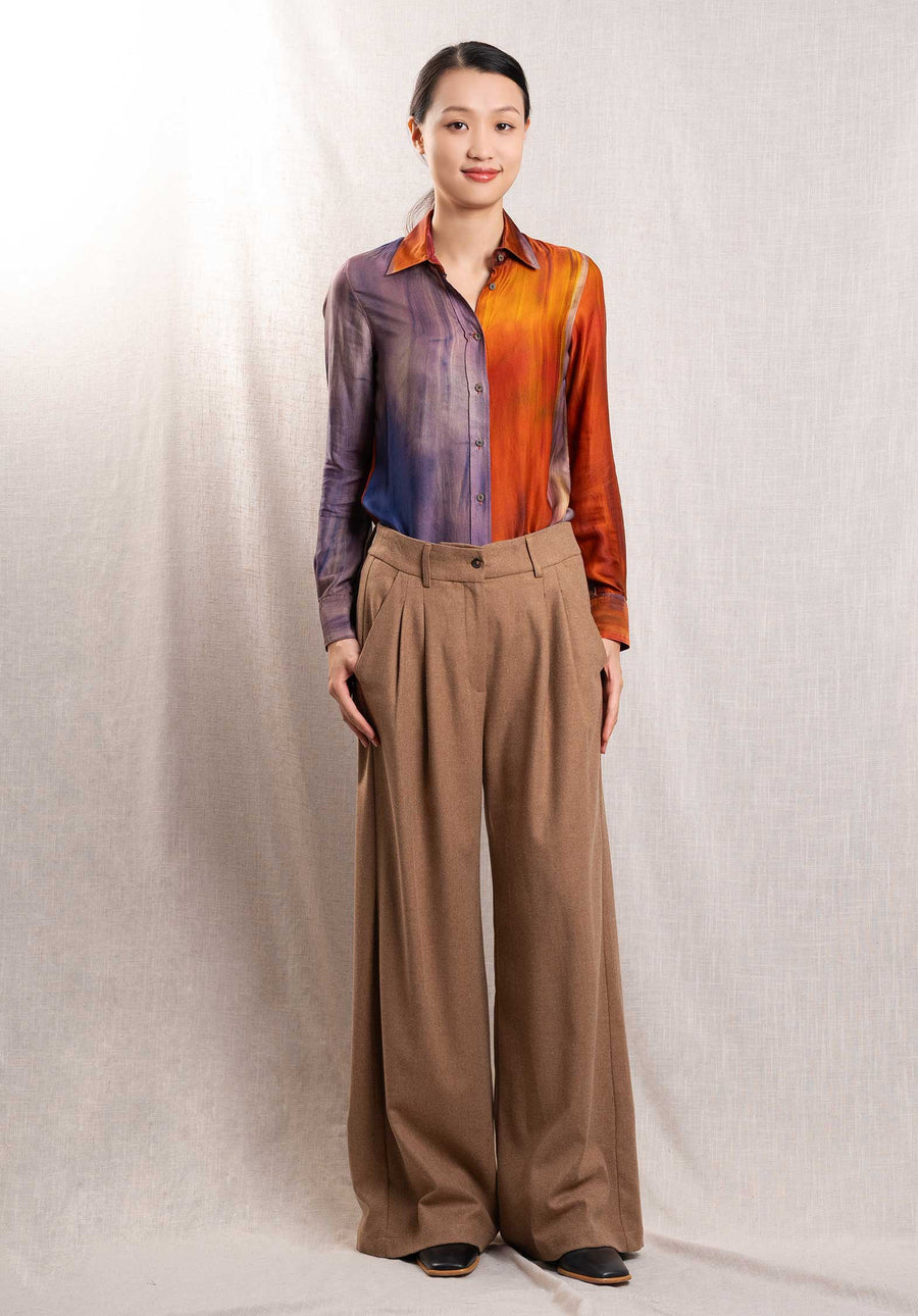 Shirt Ceza 9753 Violet-Orange