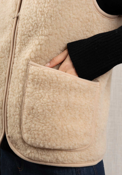 Vest Pepitko Beige