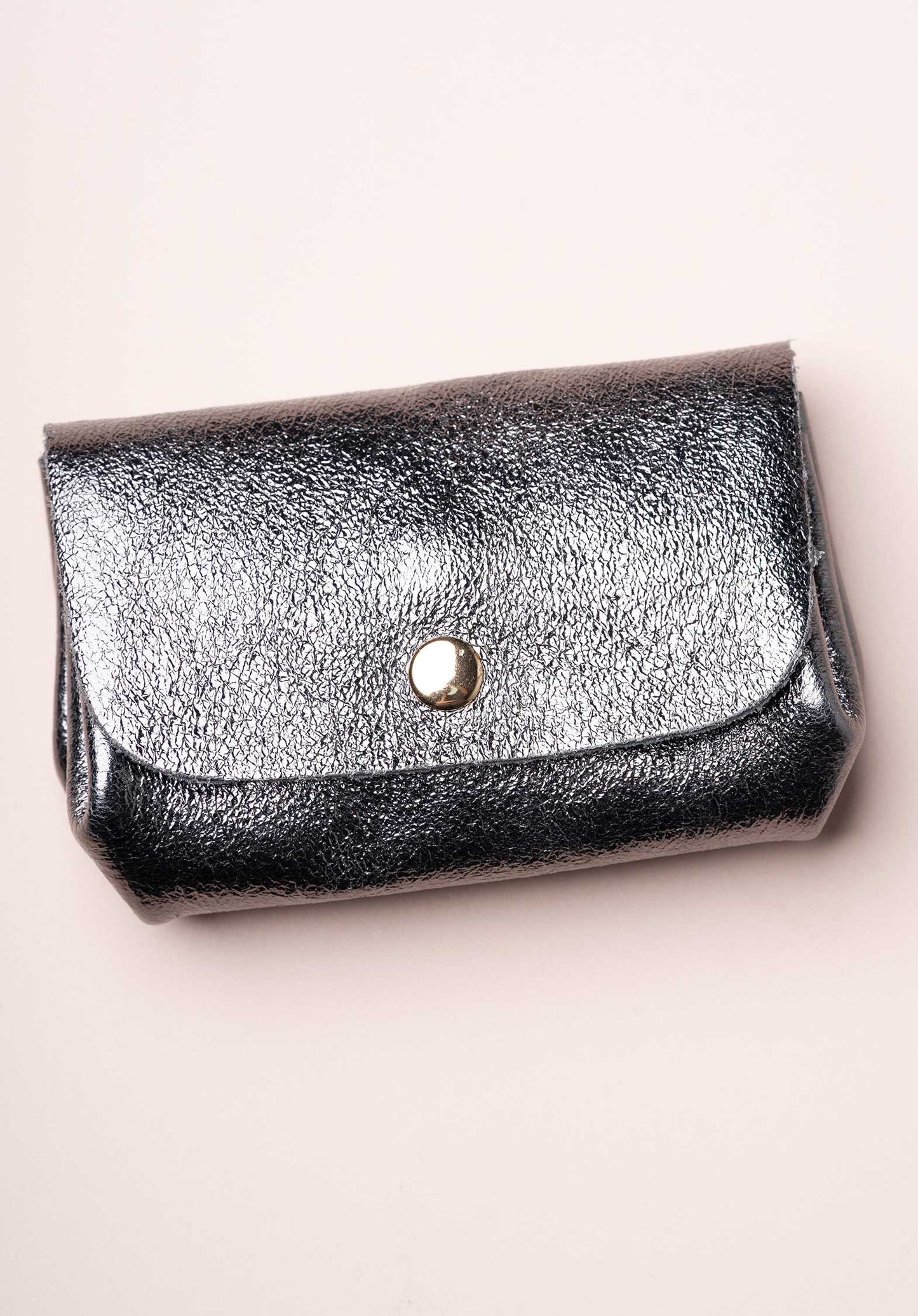 Pouch Accordeon Porte Argente-Fonce