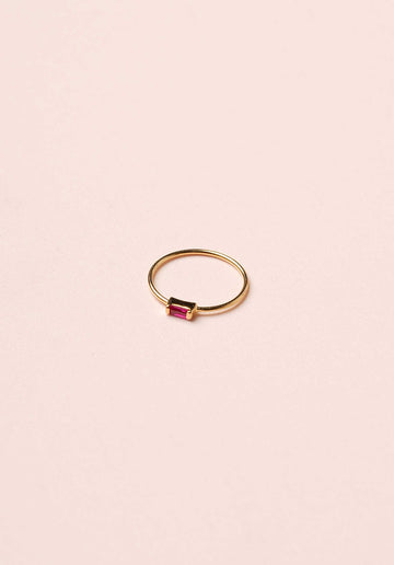 Ring B1cf4 Crystal-Fushia