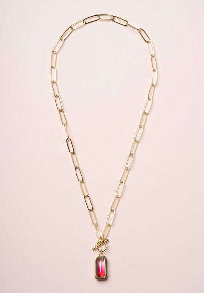 Necklace Cbrf6 Fuchsia
