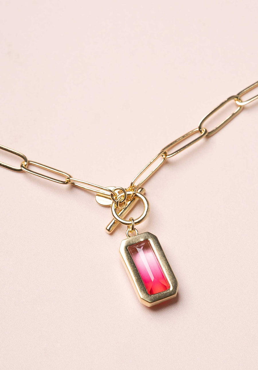 Necklace Cbrf6 Fuchsia