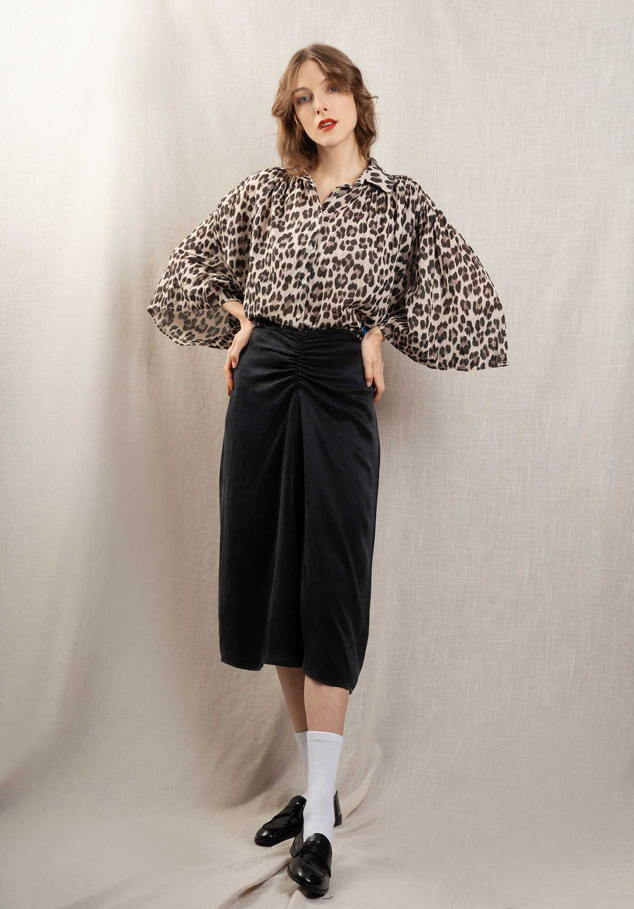 Blouse 13019 Blouse Leopard