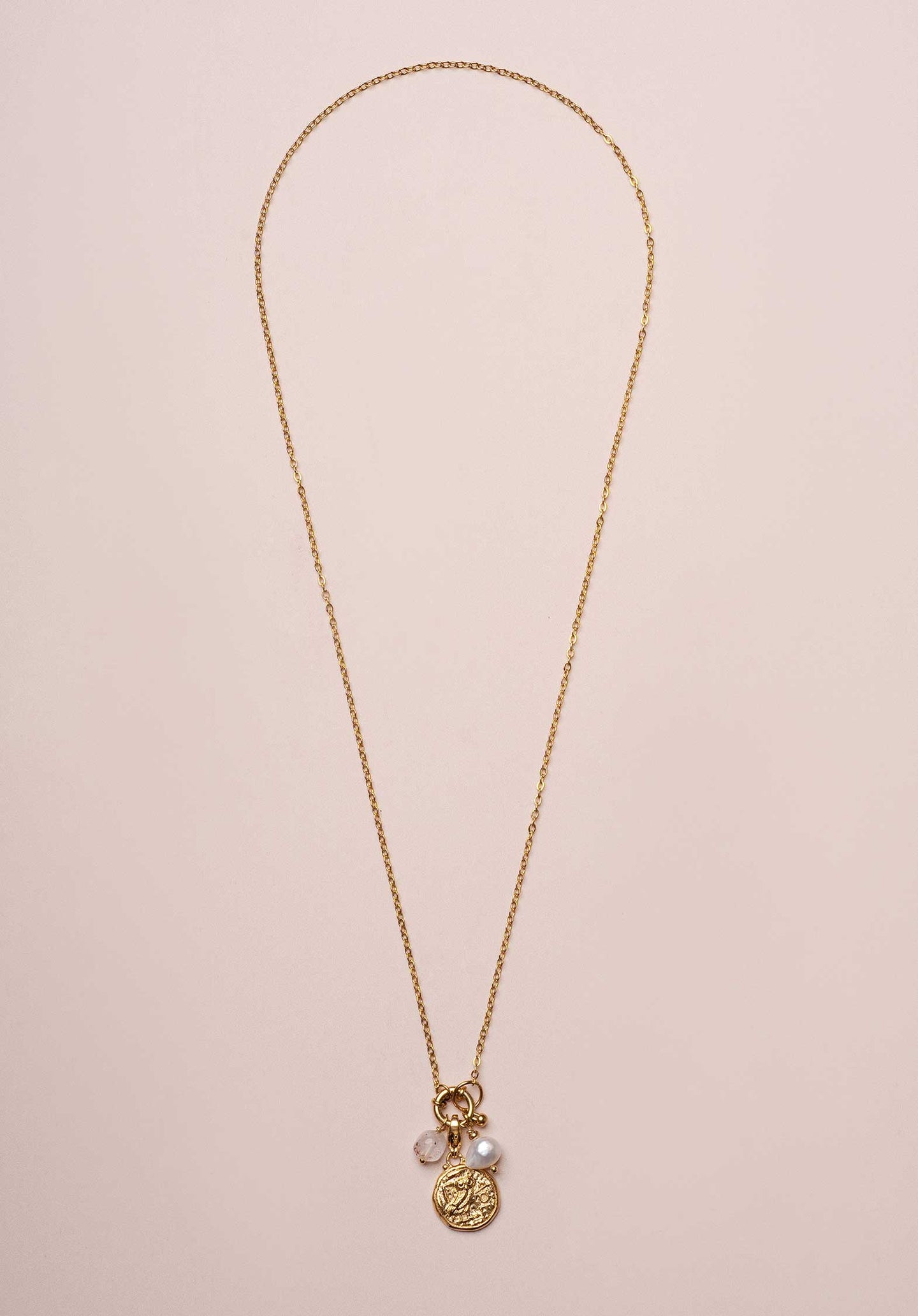 Necklace 24acnk10 Amias Collier Gold