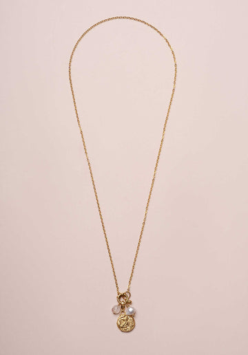 Necklace 24acnk10 Amias Collier Gold