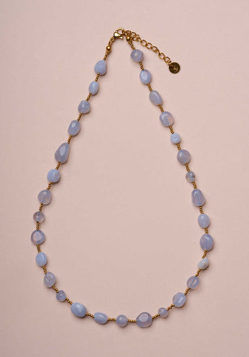 Necklace A2332nk01 Emile Collier Blue