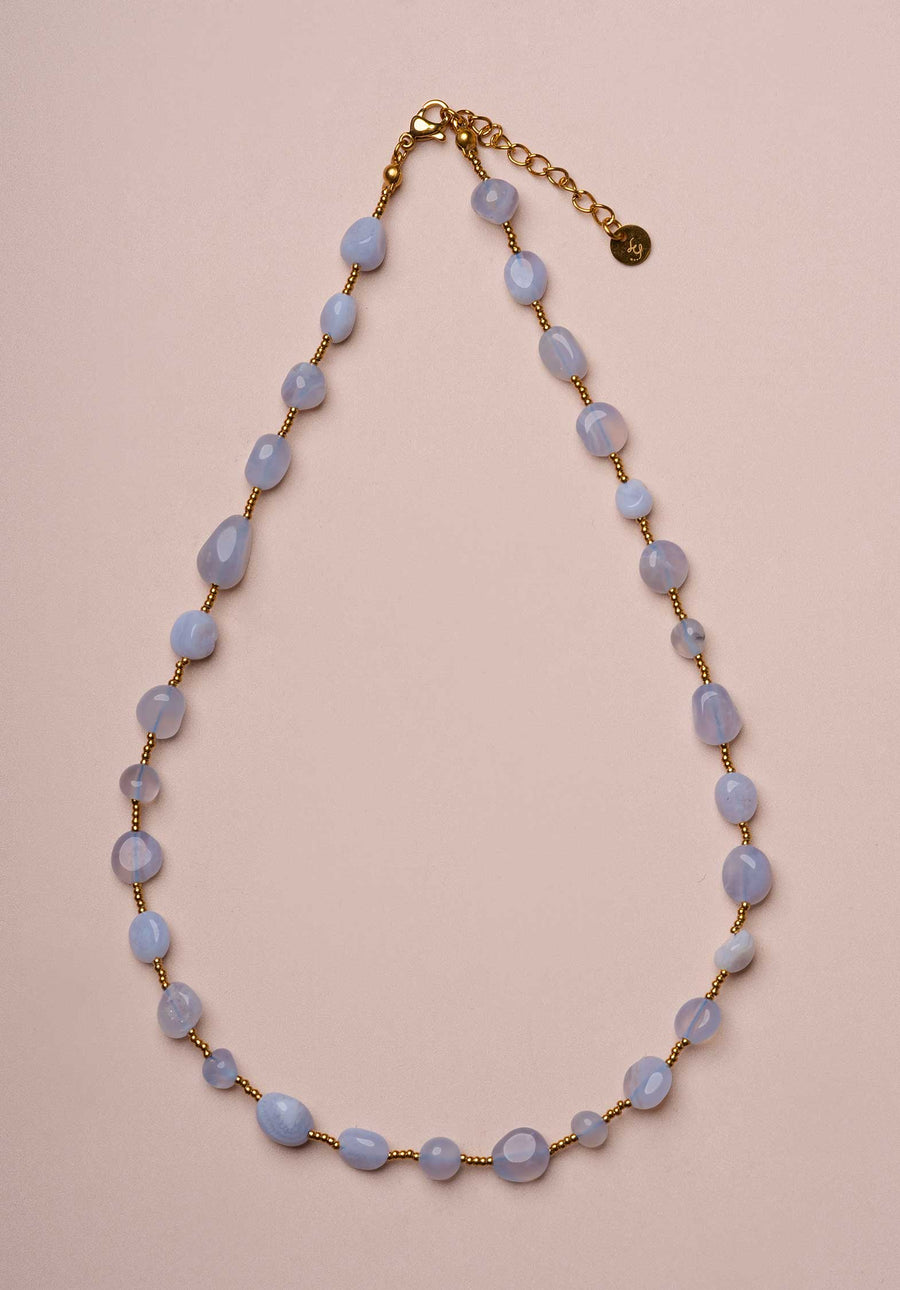 Necklace A2332nk01 Emile Collier Blue