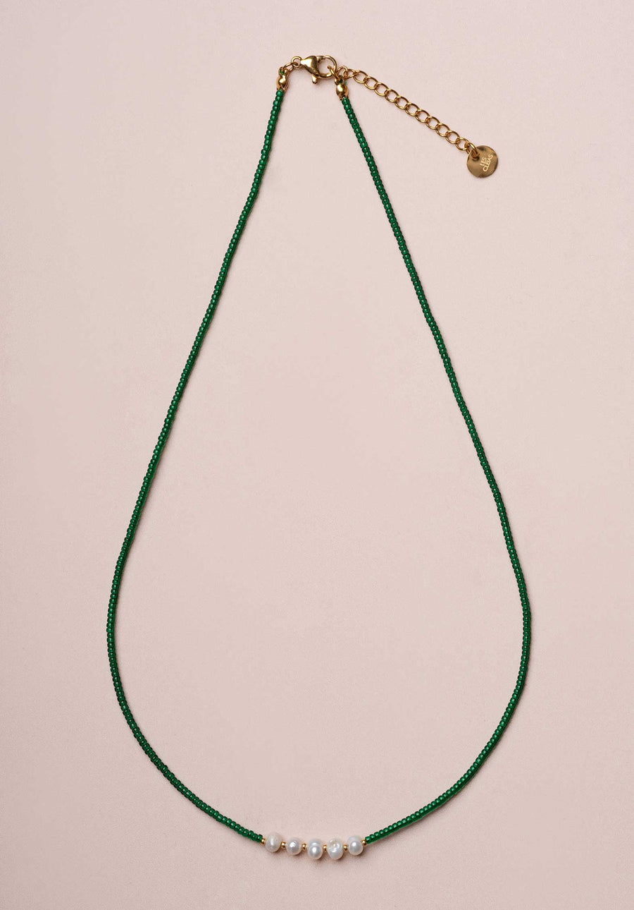 Necklace A2306nk01 Zion Collier Green