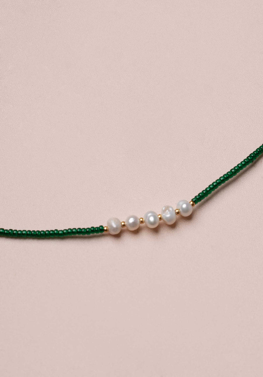 Necklace A2306nk01 Zion Collier Green