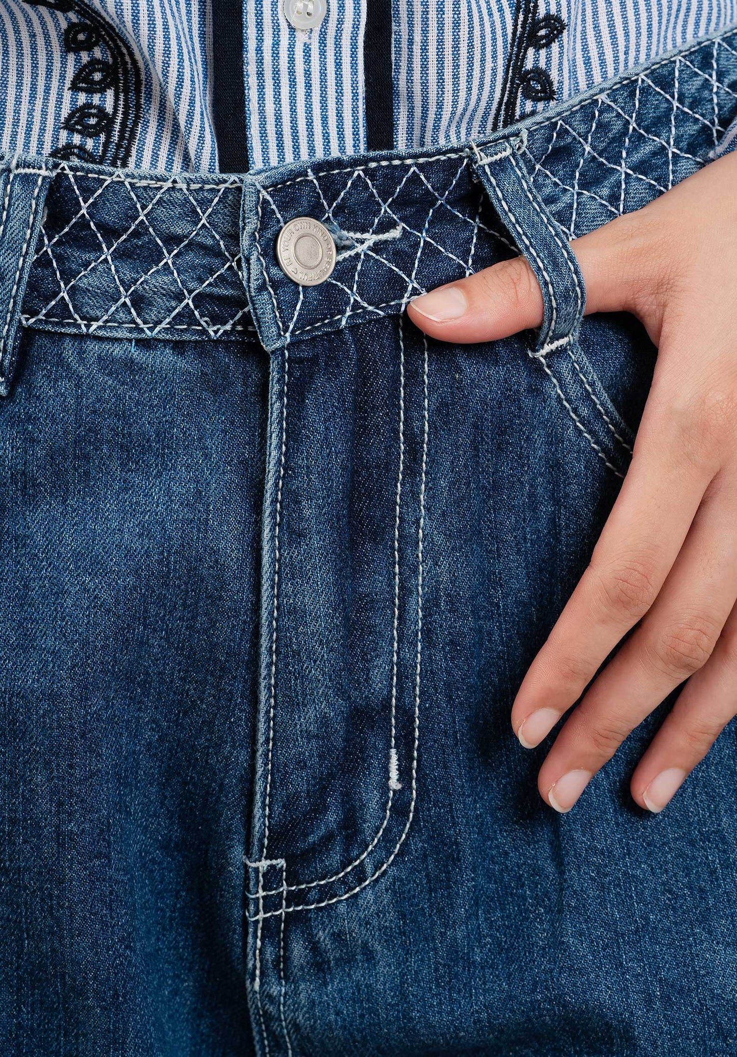 Jeans Dh1021 Denim-Blue