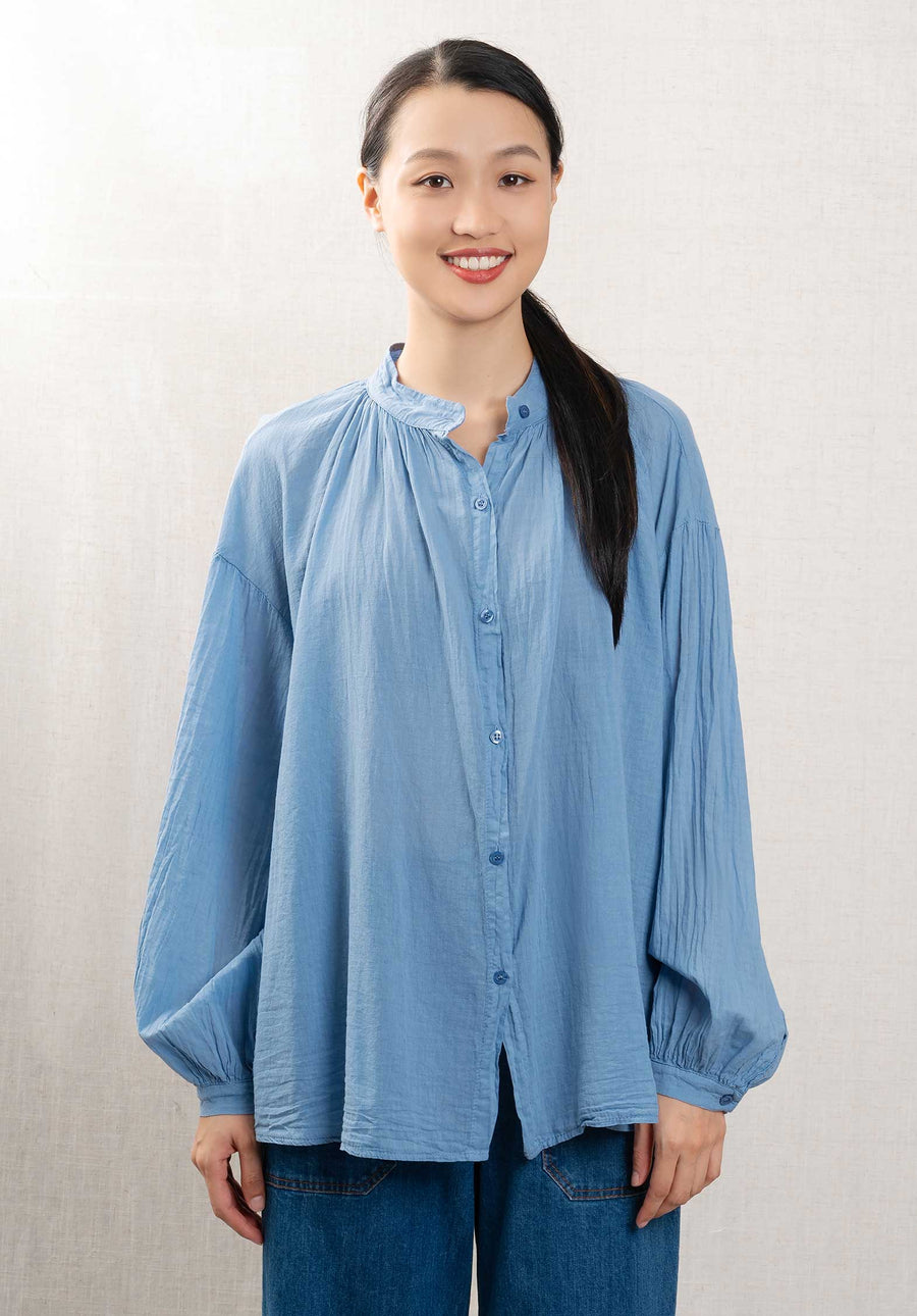 Blouse 18718ara Light-Blue