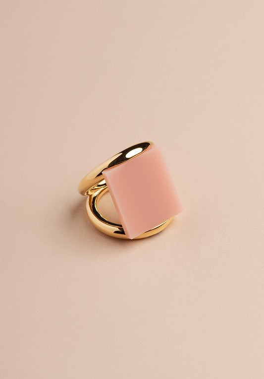 Ring Alejandra Ring Gold-Pink