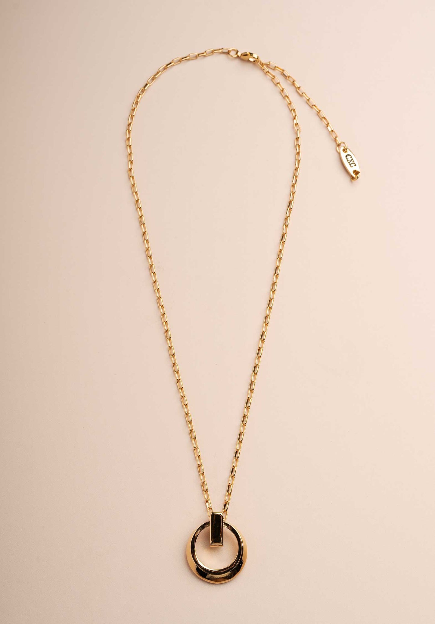 Necklace On Off Necklace Gold