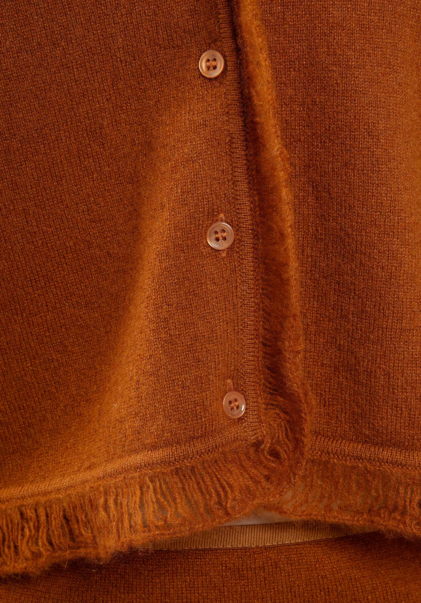 Cardigan Cashmere Fri Car Brown