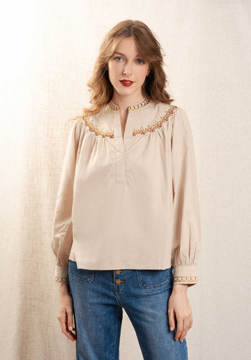 Blouse Rania Rania Blouse Beige