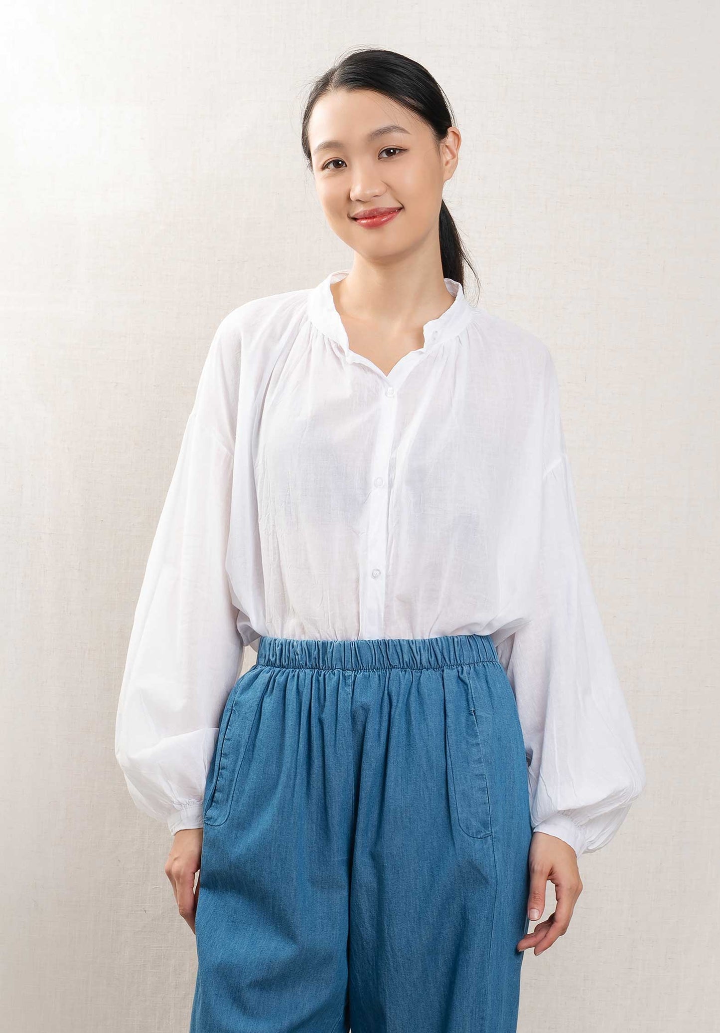 Blouse 18718ara White