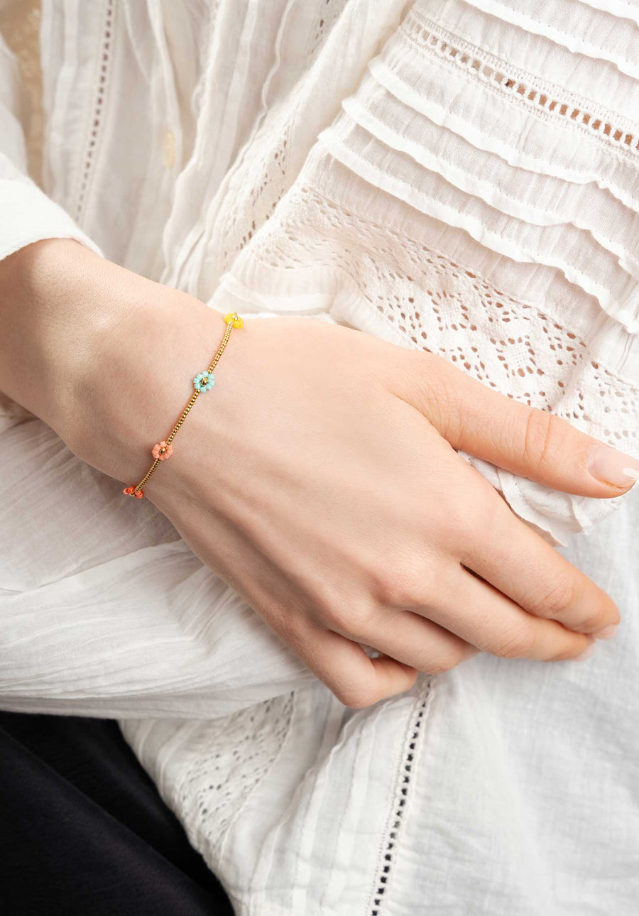 Bracelet Miyuki Flo Lc661b Multi-Color