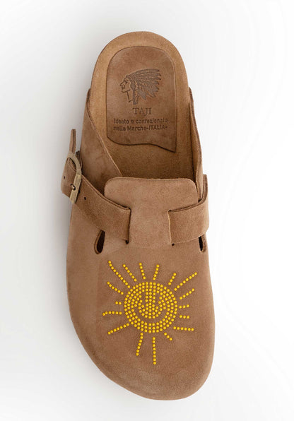 Sandal Sabot Smile Visone