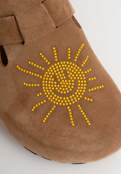 Sandal Sabot Smile Visone