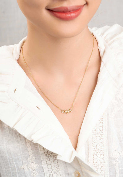 LES CLEIAS | 3 Flow Necklace - Gold
