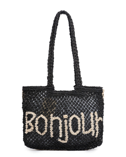 Beach Bag Sofie Bonjour Black
