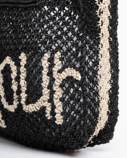 Beach Bag Sofie Bonjour Black