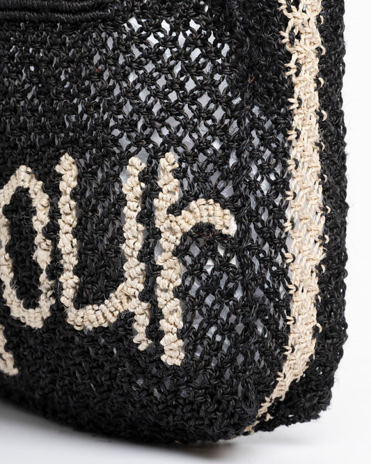 Beach Bag Sofie Bonjour Black