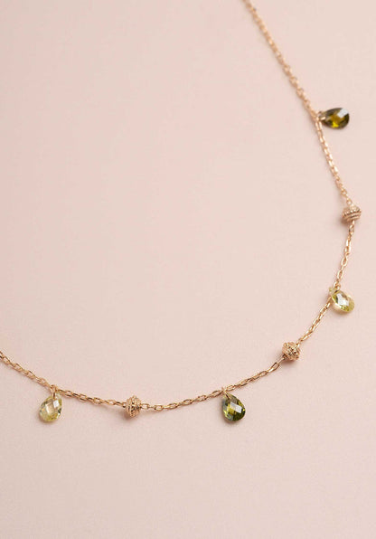 Necklace Drops Necklace Gold