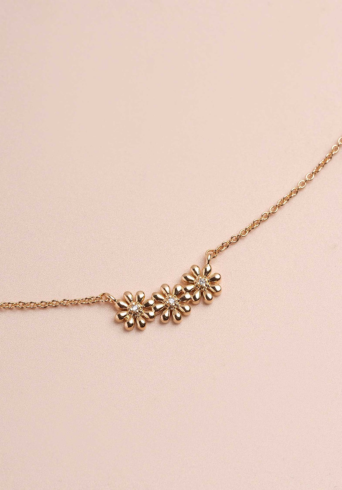 LES CLEIAS | 3 Flow Necklace - Gold