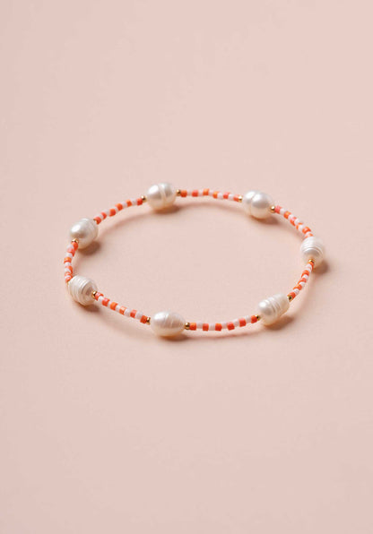 Bracelet Perla Coral