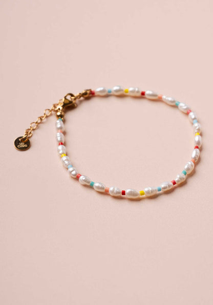 LES CLEIAS | Aina Bracelet -  Pearls Multi-Color