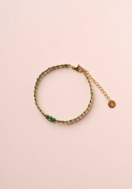 Bracelet Fleurine Green