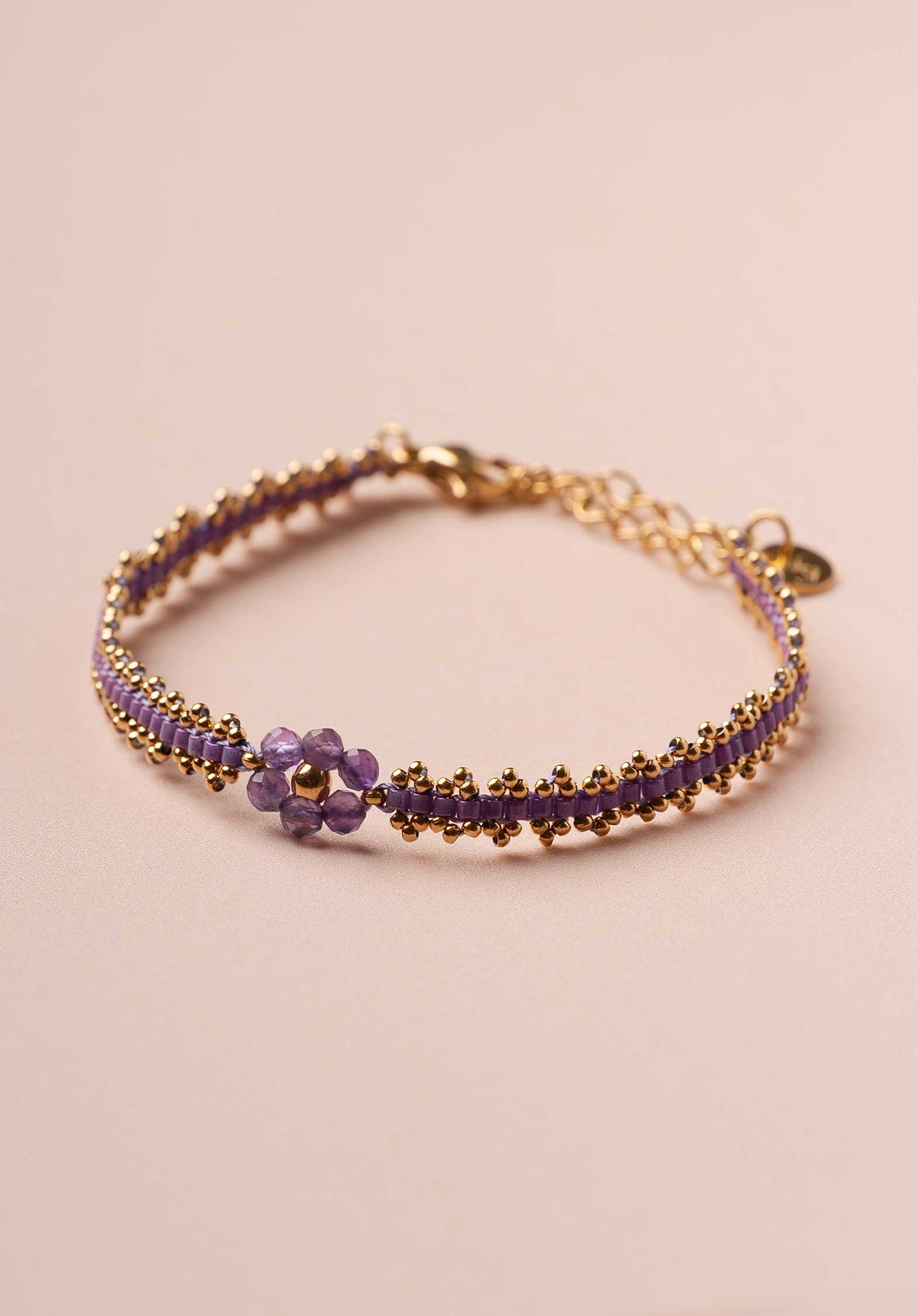 Bracelet Lc2154b Fleurine Purple