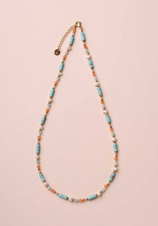 Necklace Hippolyte Collie Light-Blue
