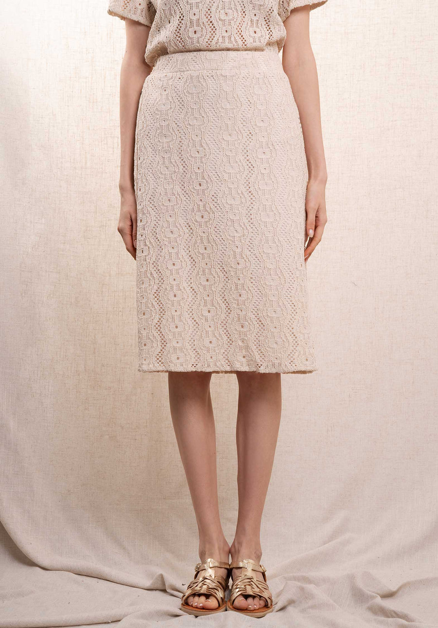 Skirt 6291 6291 Lace Beige