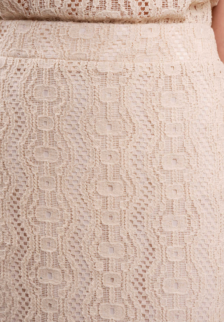 Skirt 6291 6291 Lace Beige