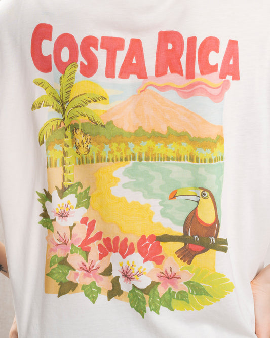 Unisex Tshirt 100 Percent Cotton Jersey Knit Bftr503 - Ecru 01-Ecru