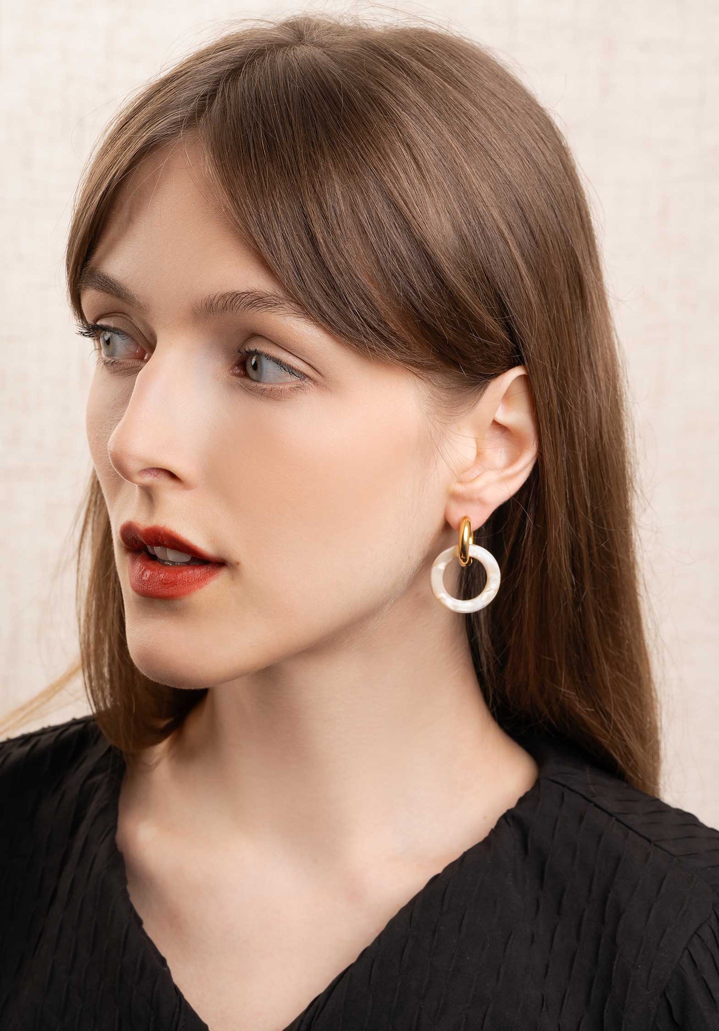 Earring 23acer98 Beatrice Boucles White