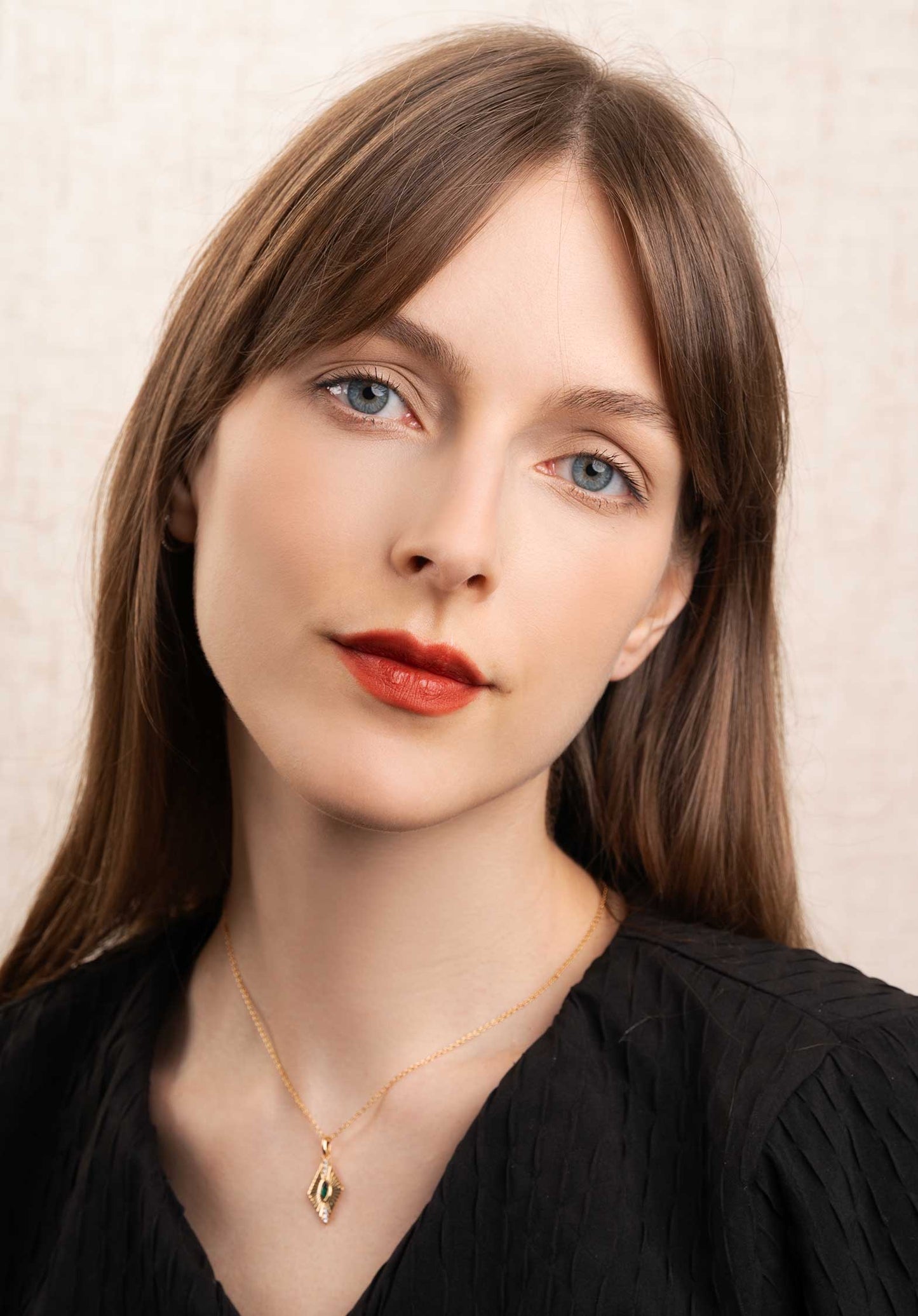 Necklace Liz Collier Green