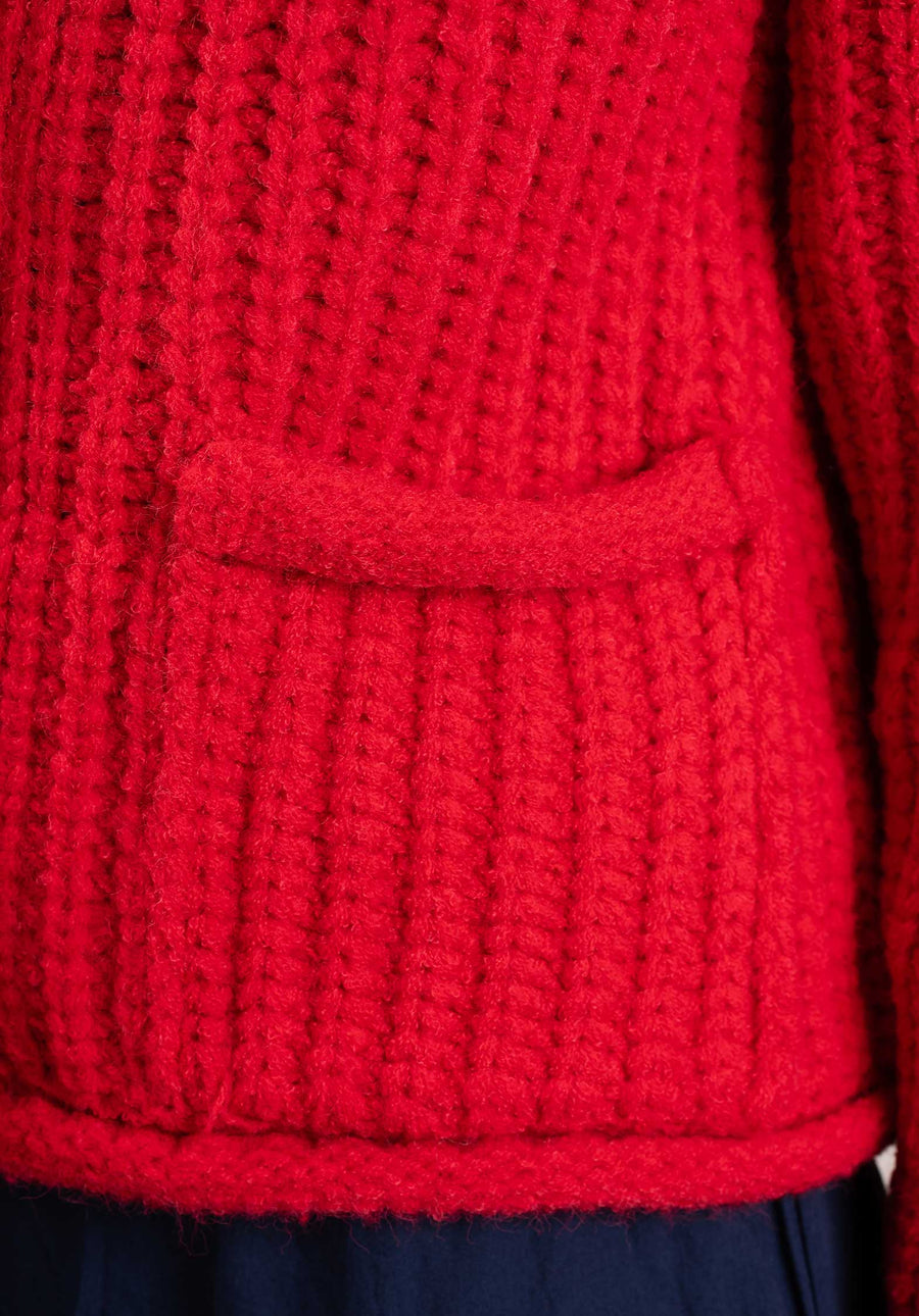 Cardigan Bp278 Rouge